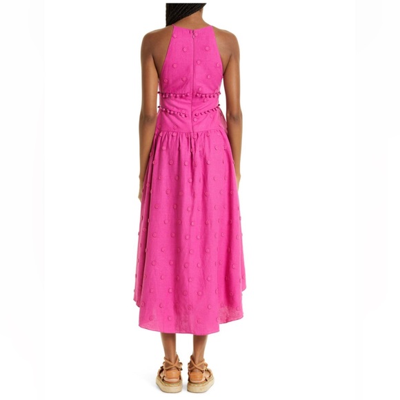 ❌SOLD Farm Rio Linen Blend Midi dress - Picture 4 of 14